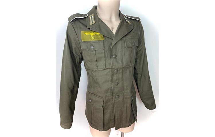  Giacca Uniforme Afrika Korps WH con Mostrine e Aquila 