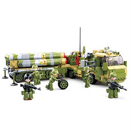  Sluban Missile Antiaereo dell'Esercito S-400 – Set 6 in 1  in 
