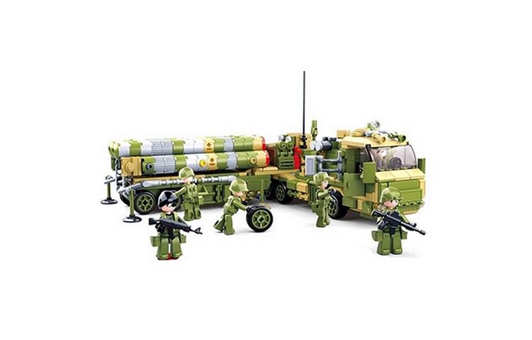  Sluban Missile Antiaereo dell'Esercito S-400 – Set 6 in 1 