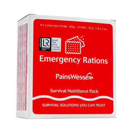  Razioni di Emergenza Pains Wessex – 9 Barrette 500 g  in Outdoor
