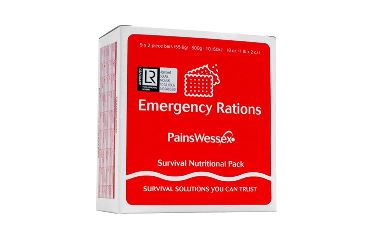  Razioni di Emergenza Pains Wessex – 9 Barrette 500 g 