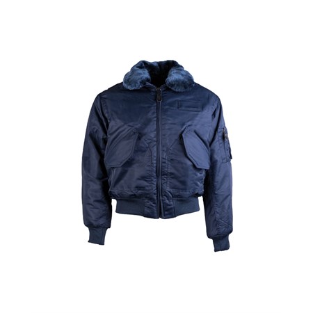 Bomber SWAT CWU con Collo Rimovibile Blu Scuro