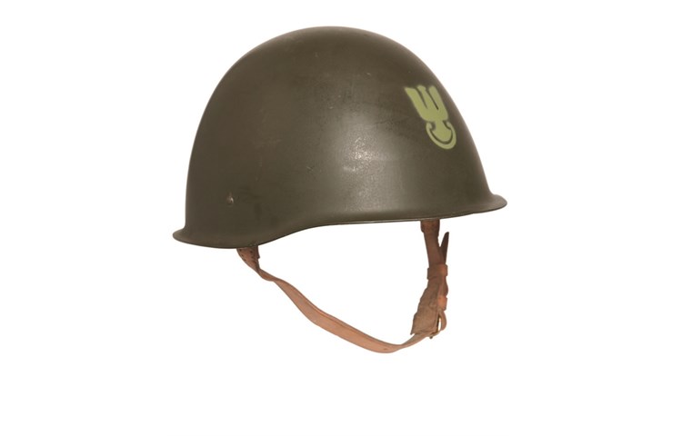  Elmetto Esercito Popolare Ungherese – Acciaio – Originale Anni 80 