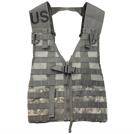 us molle ii flc modular vest esercito americano