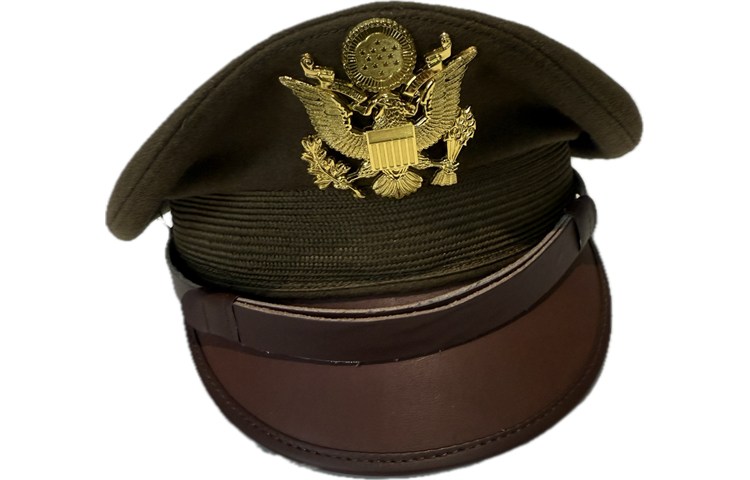  Cappello da Ufficiale Esercito Americano WWII – Crush Cap 