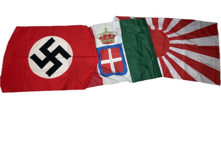  Set Bandiere Patto d’Acciaio – Berlino · Roma · Tokyo 