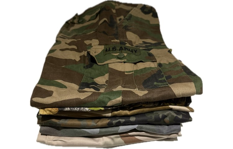  Pantaloni Militari Mimetici – Lotto da 6 Pezzi 