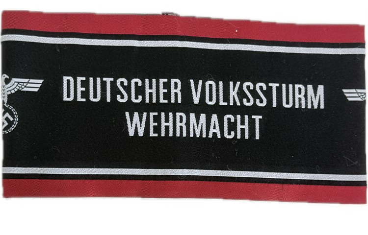  Fascia da Braccio Volkssturm – Riproduzione 