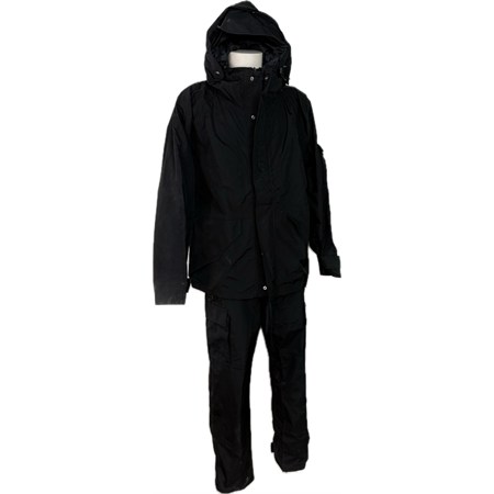 Completo Impermeabile Trilaminato Nero ECWCS USA