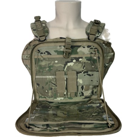Gilet Tattico Map Chest Multicam