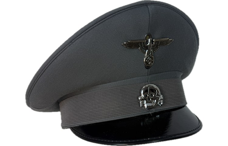  Cappello Ufficiale SS WW2 – Replica per Uso Scenico 