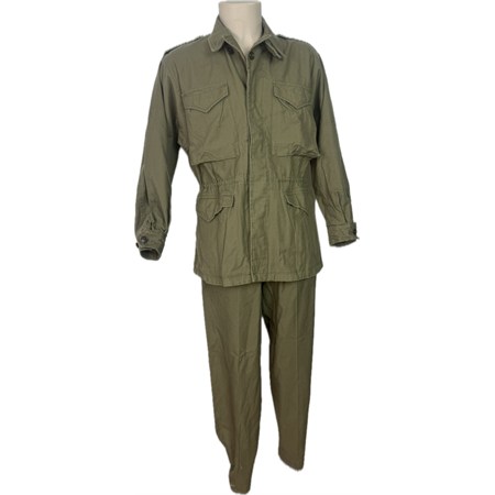 completo giacca e pantaloni m1943 od3 esercito americano ww2