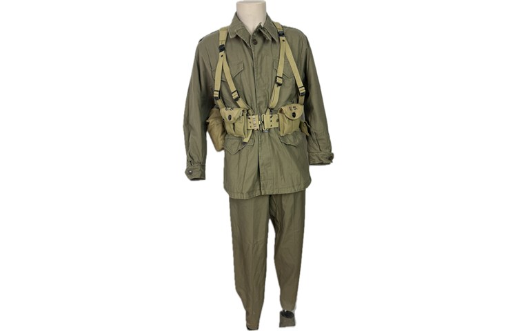  Completo M1943 OD3 con Gibernaggio M36 Esercito Americano WW2 