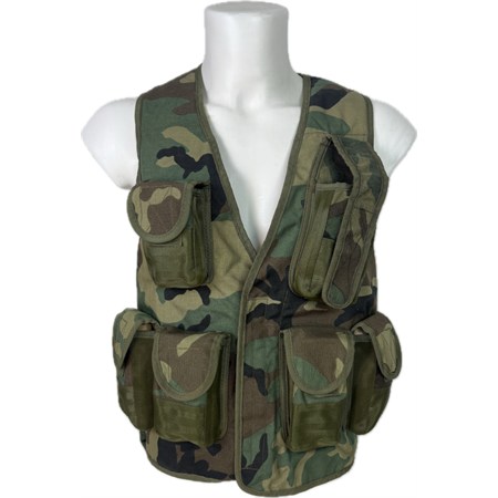  Gilet Tattico Woodland Esercito Turco Originale – Ex Dotazione  in Abbigliamento Tattico