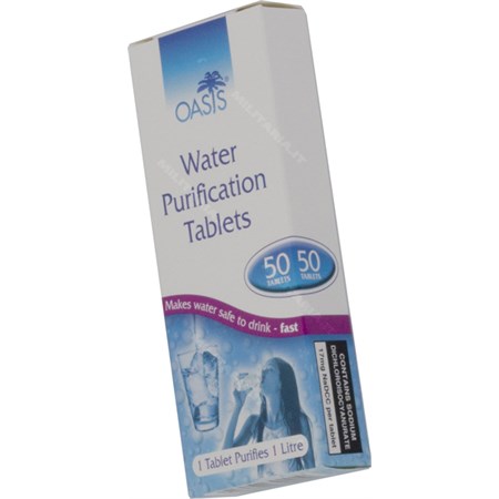 pastiglie potabilizzanti oasis