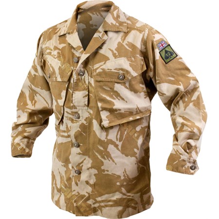 combat jacket dpm desert nuova originale