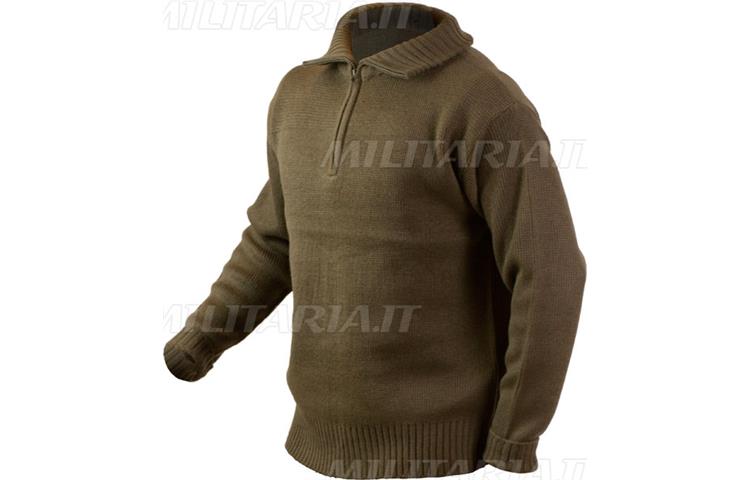  Maglione Alpino Nuovo Grigioverde 