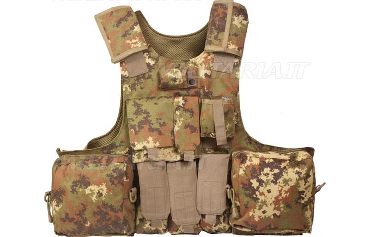 ICS Gilet Tattico D5-bav9 Vegetato ICS