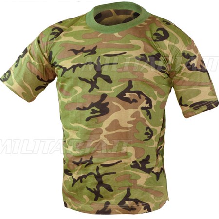 tshirt woodland bambino in cotone