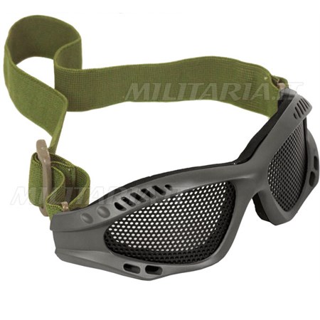 Occhiale Tattico Nero a Rete