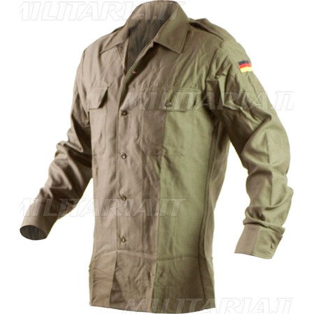 camicia feldgrau tedesca originale