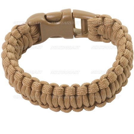bracciale paracord tan regen 550 abs