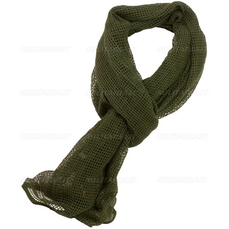 sciarpa a rete verde esercito italiano