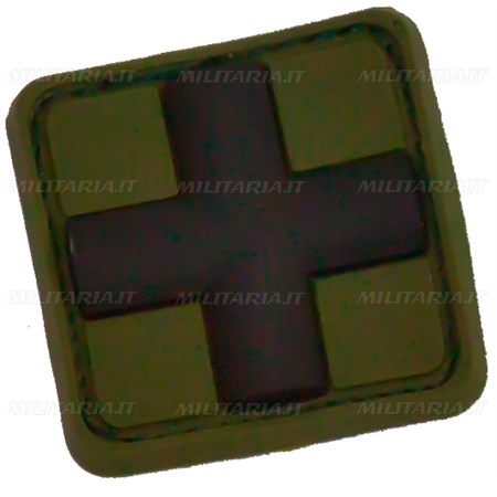 patch medic verde con velcro
