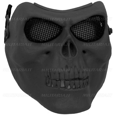  Maschera Skull Nera  in Protezioni