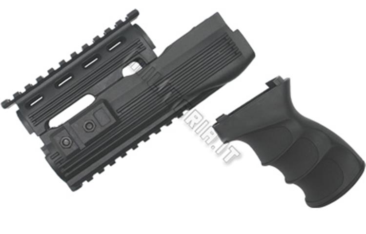 King Arms Railed Handguard And Grip King Arms