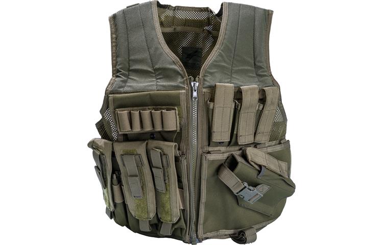  Gilet Tattico Set Vest 15 Verde 