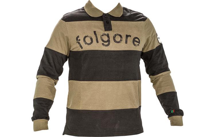  Polo Folgore verde e nera 