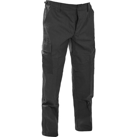  Pantalone BDU Ripsto Nero  in Abbigliamento Militare