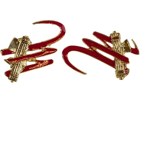 Coppia di Mostrine con Fasci