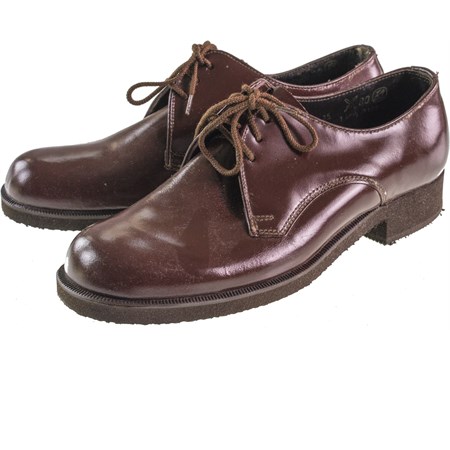 scarpe esercito cecoslovacco punta quadra