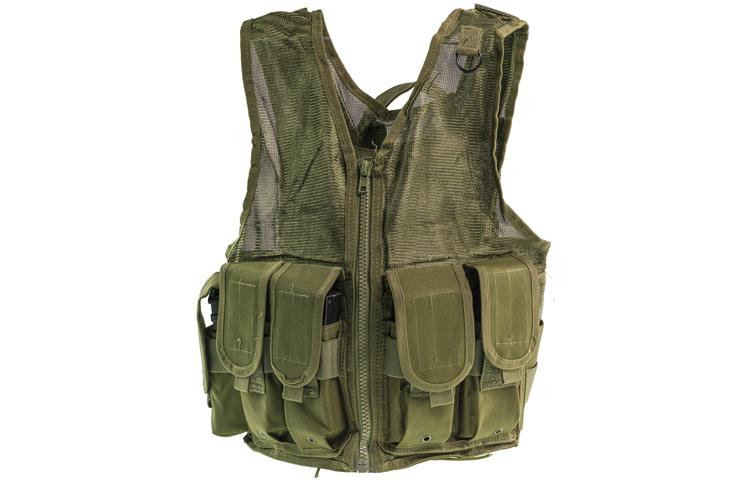  Tactical Vest Verde Od 