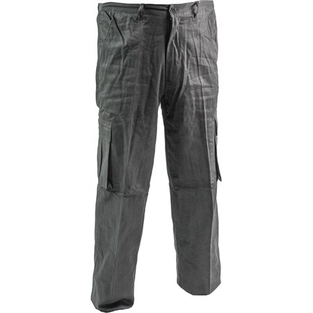 Pantalone Cargo Nero Invernale