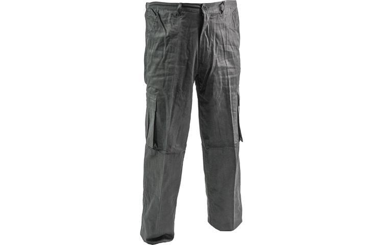  Pantalone Cargo Nero Invernale 