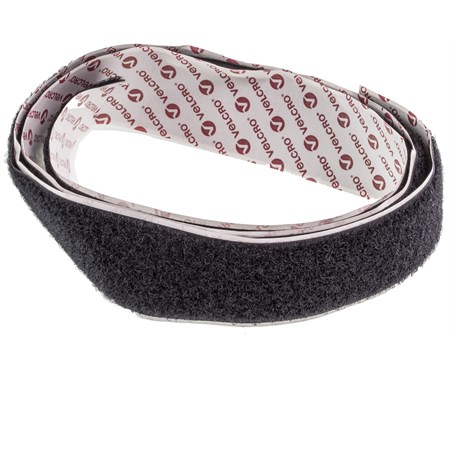 velcro adesivo nero 5cm