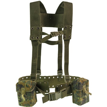 cinturone spallacci con portacaricatori g3a3 