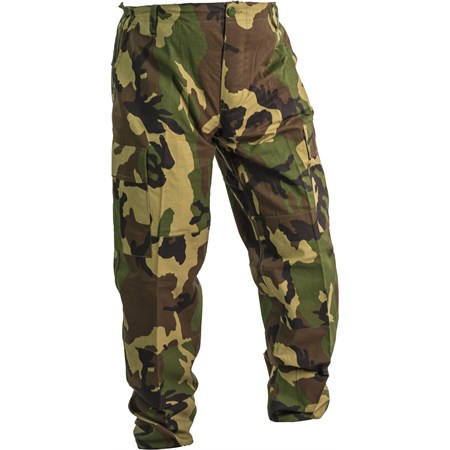 pantalone bdu ripstop woodland