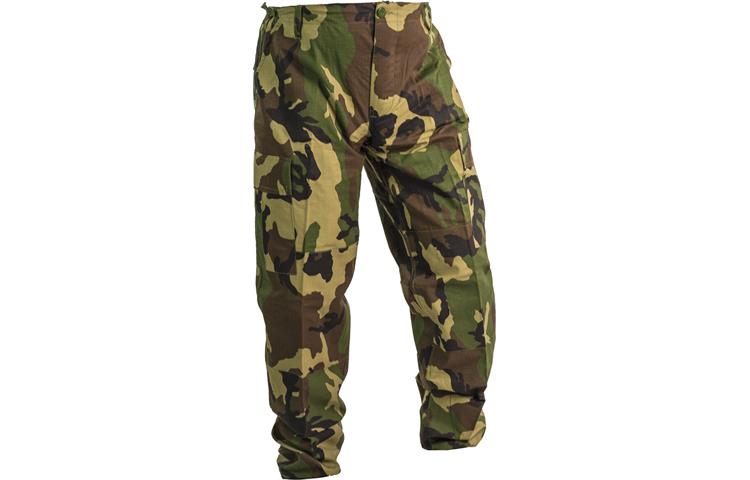  Pantalone BDU Ripstop Woodland 