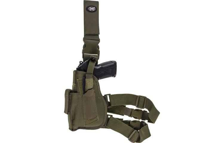  Fondina Tattica Verde Cosciale Sinistra 