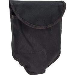 Pala pieghevole SCOOP con borsa (nero, acciaio carbonio, 692g) come  regali-aziendali su