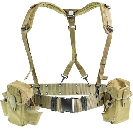 cinturone e spallacci us army kaki