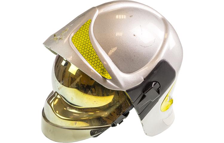  Casco Protettivo Vigili Del Fuoco Sicor Italia Argento 