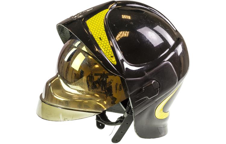  Casco Protettivo Vigili Del Fuoco Sicor Italia Nero 