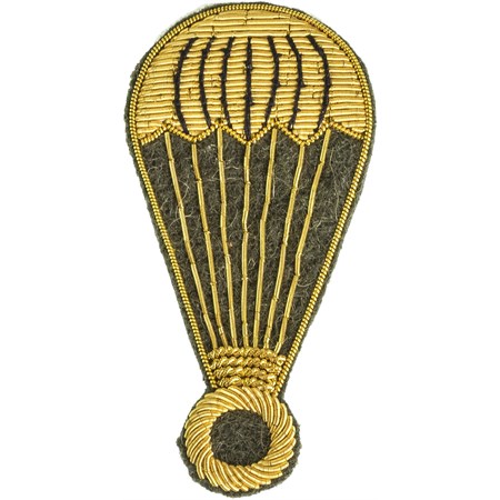 fregio ricamato paracadutisti ufficiali