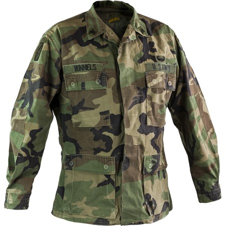  Giacca Woodland Esercito Americano con Stemmi  in Abbigliamento Militare