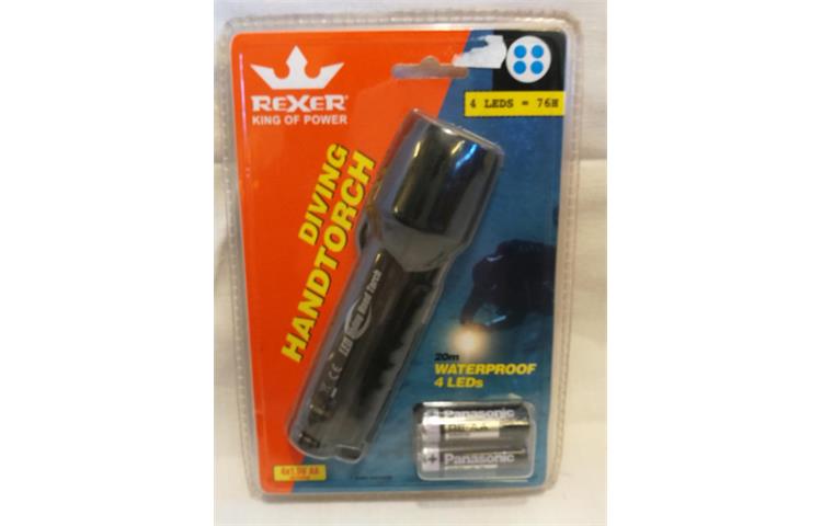  Torcia Rexer 4 Led 